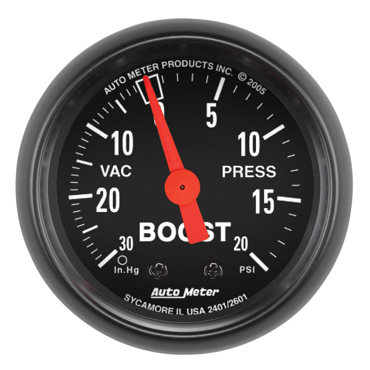 AutoMeter Z-Series Water Temperature Gauge (52mm, 120-240 F)