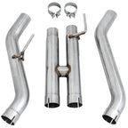 AWE 2FG Performance H-Pipe, 2017-2020 F-150 Raptor - Angle 2