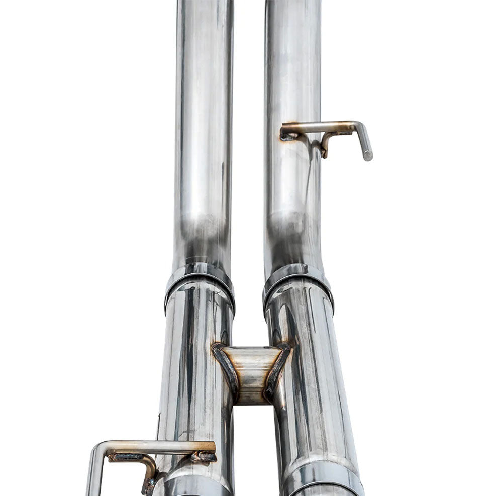 AWE 2FG Performance H-Pipe, 2017-2020 F-150 Raptor - Angle 3