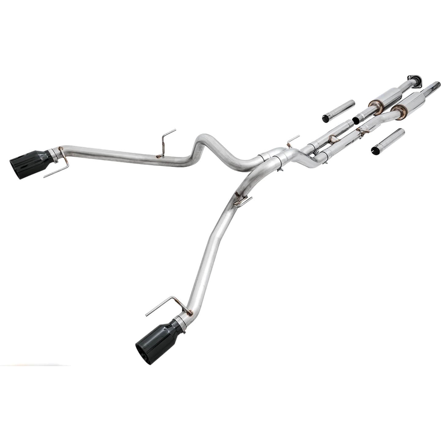 AWE FG Cat-Back Exhaust System w/ Diamond Black Tips, 2017-2020 F-150 Raptor