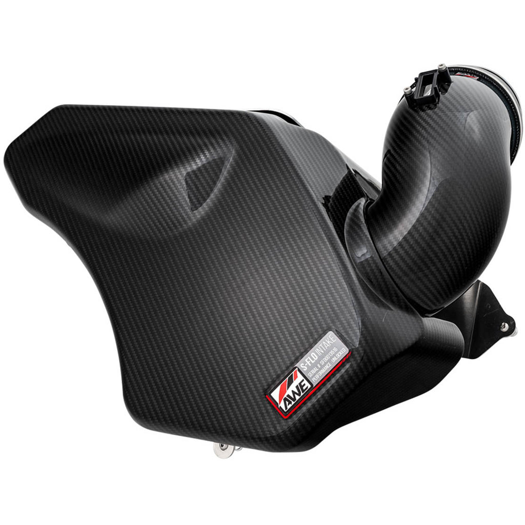 AWE S-FLO Carbon Intake Lid, 2020-2021 GR Supra - Angle 2