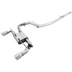 AWE SwitchPath Cat-Back Exhaust System w/ Chrome Silver Tips, 2016-2018 Focus RS