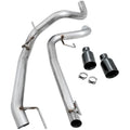 AWE Tailpipe Conversion Kit w/ Diamond Black Tips, 2017-2020 F-150 Raptor