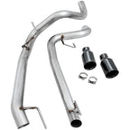 AWE Tailpipe Conversion Kit w/ Diamond Black Tips, 2017-2020 F-150 Raptor