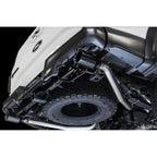 AWE Tailpipe Conversion Kit w/ Diamond Black Tips, 2017-2020 F-150 Raptor - Angle 2