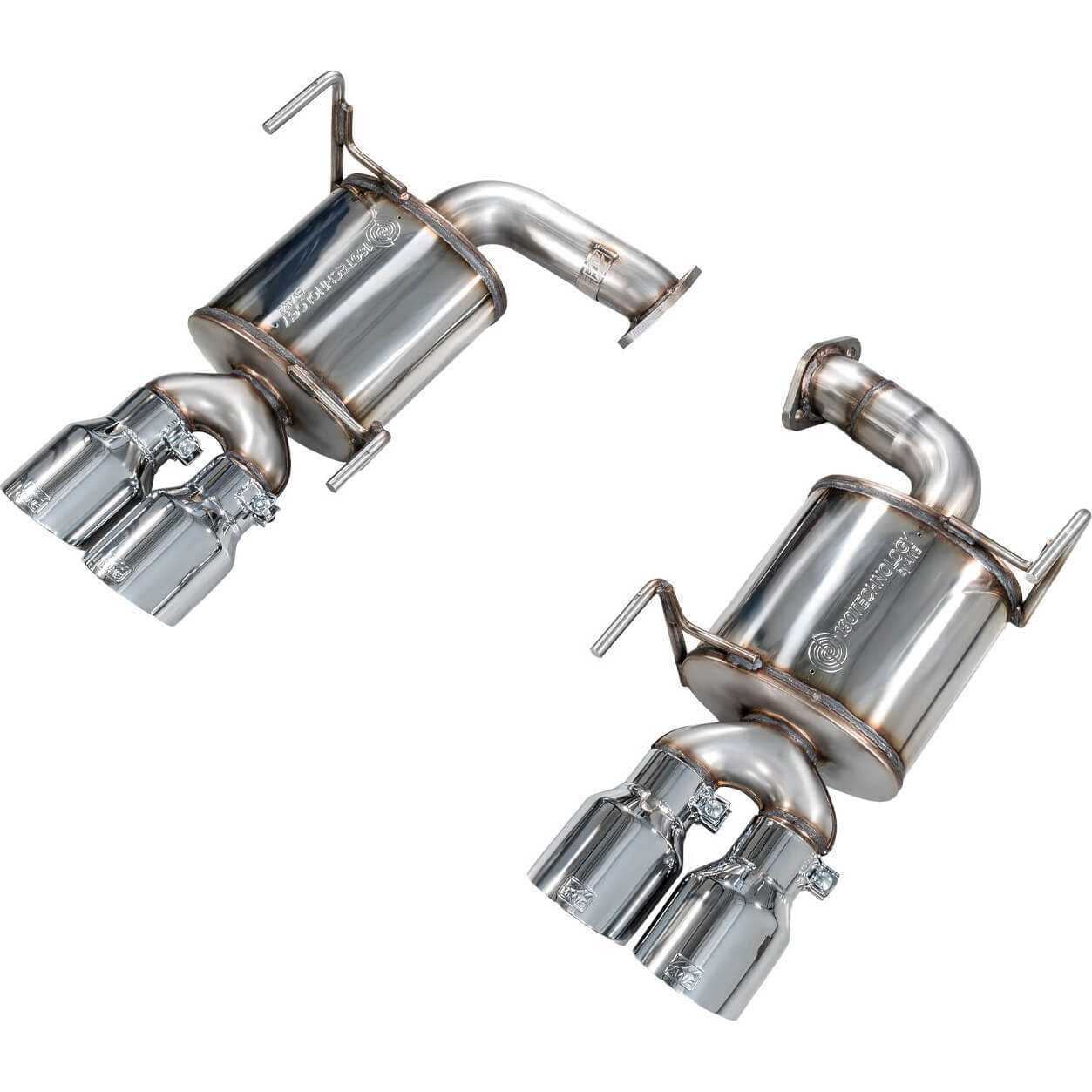 AWE Touring Edition Axleback Exhaust w/ Chrome Silver Tips, 2022-2026 WRX