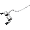 AWE Touring Edition Cat-Back Exhaust System Non-Resonated w/ Diamond Black Tips, 2016-2018 Focus RS
