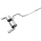 AWE Touring Edition Cat-Back Exhaust System Resonated w/ Chrome Silver Tips, 2016-2018 Focus RS