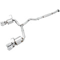 AWE Touring Edition Cat-Back Exhaust System w/ 102mm Chrome Silver Tips, 2015-2021 STi & 2015-2021 WRX