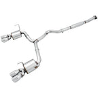 AWE Touring Edition Cat-Back Exhaust System w/ 102mm Chrome Silver Tips, 2015-2021 STi & 2015-2021 WRX