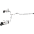 AWE Touring Edition Cat-Back Exhaust System w/ 102mm Diamond Black Tips, 2015-2021 STi & 2015-2021 WRX