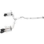 AWE Touring Edition Cat-Back Exhaust System w/ 102mm Diamond Black Tips, 2015-2021 STi & 2015-2021 WRX