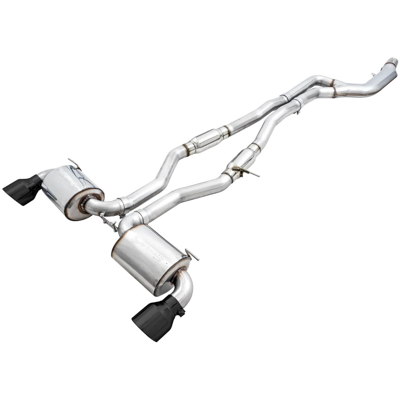 AWE Touring Edition Cat-Back Exhaust System w/ 5in Diamond Black Tips, 2020-2021 GR Supra (A90)