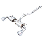 AWE Touring Edition Cat-Back Exhaust System w/ Chrome Silver Tips, 2013-2026 BRZ/FR-S/86/GR86
