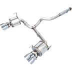 AWE Touring Edition Cat-Back Exhaust System w/ Chrome Silver Tips, 2022-2026 WRX
