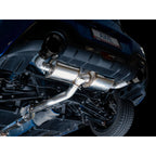 AWE Touring Edition Cat-Back Exhaust System w/ Diamond Black Tips, 2013-2026 BRZ/FR-S/86/GR86 - Angle 4