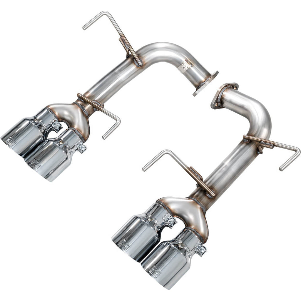 AWE Track Edition Axleback Exhaust w/ Chrome Silver Tips, 2022-2026 WRX