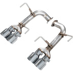 AWE Track Edition Axleback Exhaust w/ Chrome Silver Tips, 2022-2026 WRX