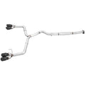 AWE Track Edition Cat-Back Exhaust System w/ 102mm Diamond Black Tips, 2015-2021 STi & 2015-2021 WRX
