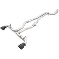 AWE Track Edition Cat-Back Exhaust System w/ 5in Diamond Black Tips, 2020-2021 GR Supra (A90)