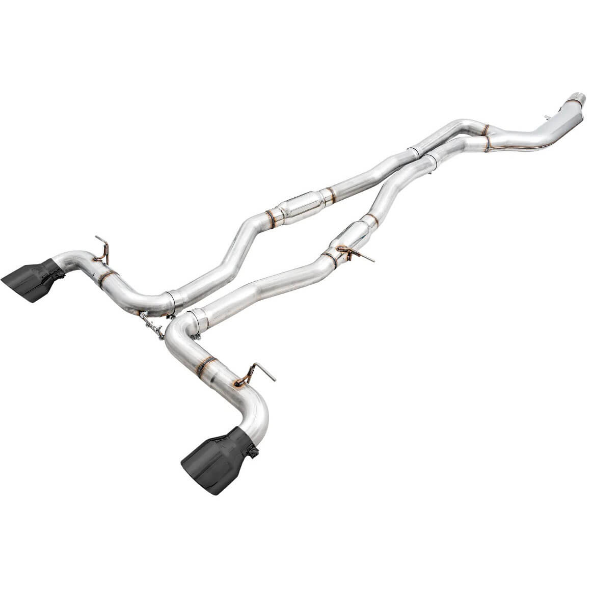 AWE Track Edition Cat-Back Exhaust System w/ 5in Diamond Black Tips, 2020-2021 GR Supra (A90)