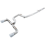 AWE Track Edition Cat-Back Exhaust System w/ Chrome Silver Tips, 2016-2018 Focus RS