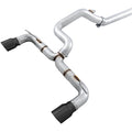 AWE Track Edition Cat-Back Exhaust System w/ Diamond Black Tips, 2016-2018 Focus RS