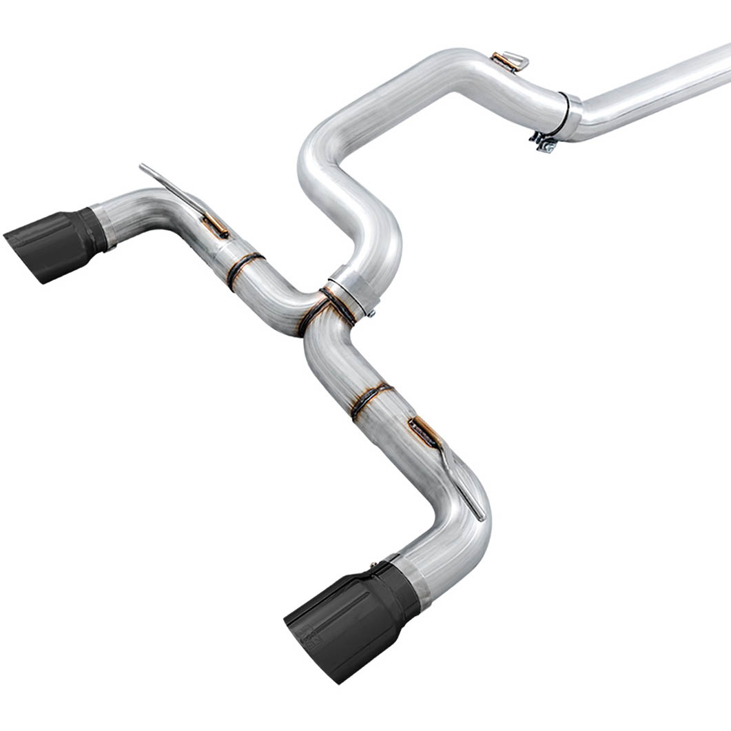 AWE Track Edition Cat-Back Exhaust System w/ Diamond Black Tips, 2016-2018 Focus RS