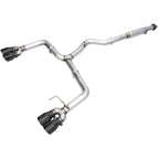 AWE Track Edition Cat-Back Exhaust System w/ Diamond Black Tips, 2022-2026 WRX