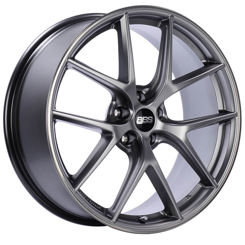 BBS CIR Wheel - 19x9 / +44 / 5x120 - Platinum Silver Polished