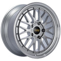 BBS LM Wheel - 19x9 / +38 / 5x114.3 - Diamond Silver Center Diamond