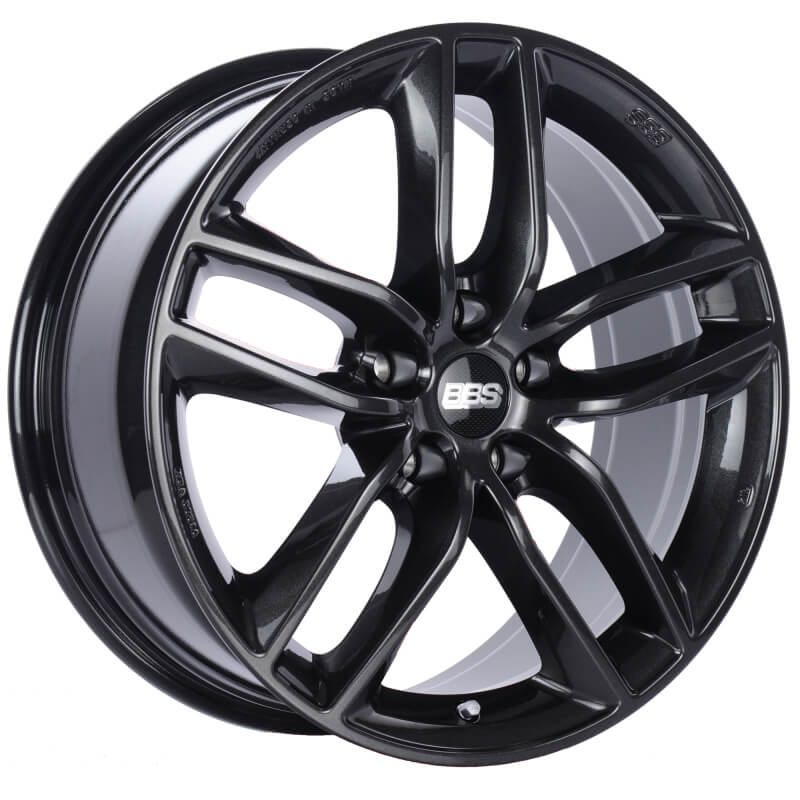 BBS SX Wheel - 18x8 / +40 / 5x114.3 - Crystal Black