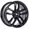 BBS SX Wheel - 18x8 / +45 / 5x108 - Crystal Black