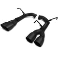 BLOX Racing Muffler Delete Kit (3in, T304 Stainless, Black Tips), 2015-2021 STi & 2015-2021 WRX