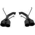 BLOX Racing Muffler Delete Kit (4in, Matte Black Tips), 2022-2026 WRX