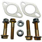 BLOX Racing Muffler Delete Kit (4in, Matte Black Tips), 2022-2026 WRX - Angle 7