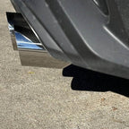 BLOX Racing Muffler Delete Kit (4in, Polished Tips), 2022-2026 WRX
