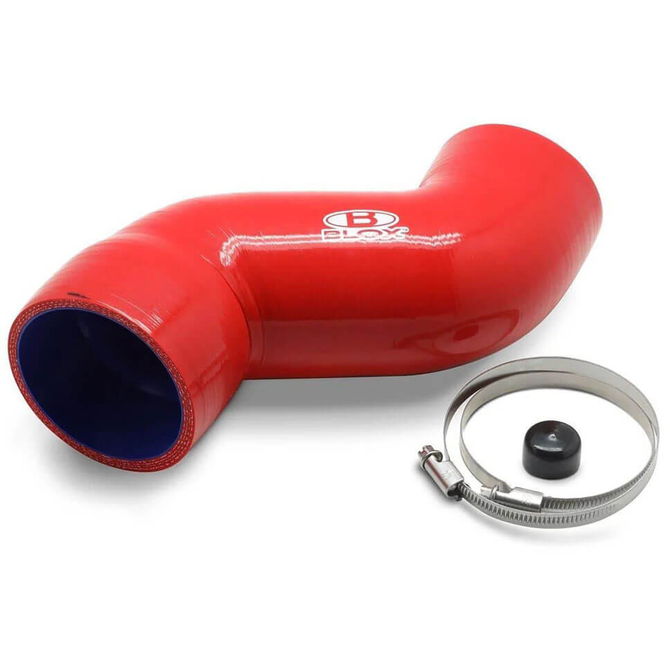 BLOX Racing Silicone Air Box Intake Hose, 2008-2014 WRX & 2008-2021 STi