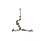 BLOX Racing Stainless Exhaust System, 2015-2021 STi & 2015-2021 WRX - Angle 2