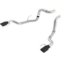 Borla 3in Tailpipe Assembly w/ Black Tips, 2017-2020 F-150 Raptor