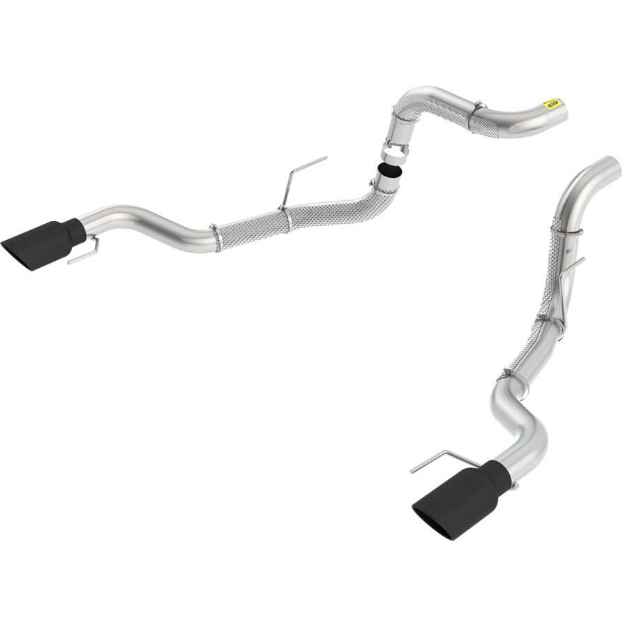 Borla 3in Tailpipe Assembly w/ Black Tips, 2017-2020 F-150 Raptor