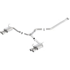 Borla ATAK Cat-Back Exhaust System w/ 3.5in Polished Tips, 2011-2014 WRX & 2011-2014 STi