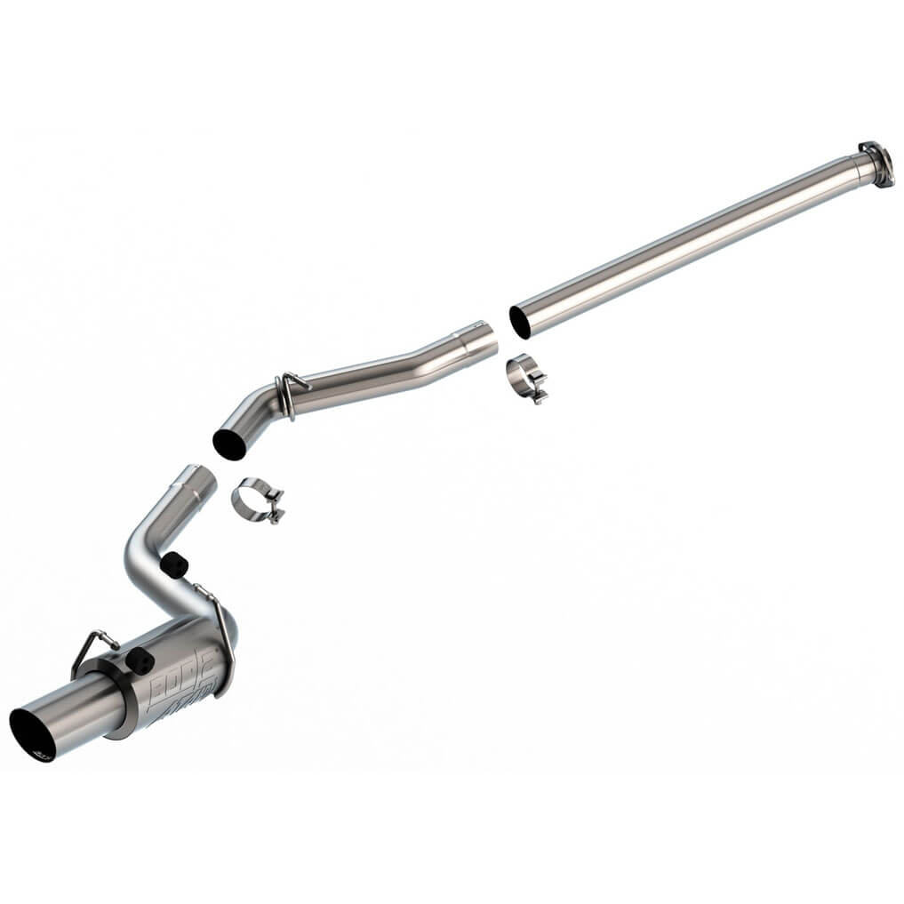Borla ATAK Cat-Back Exhaust System w/ 4.5in Polished Chrome Tips, 2022-2026 BRZ & GR86