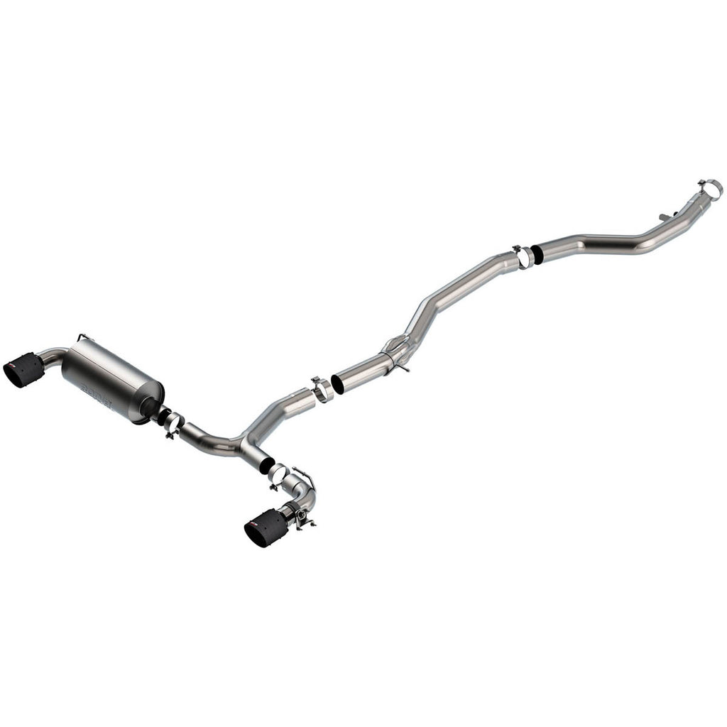 Borla ATAK Cat-Back Exhaust System w/ 4.5in Polished Tips, 2020-2025 GR Supra