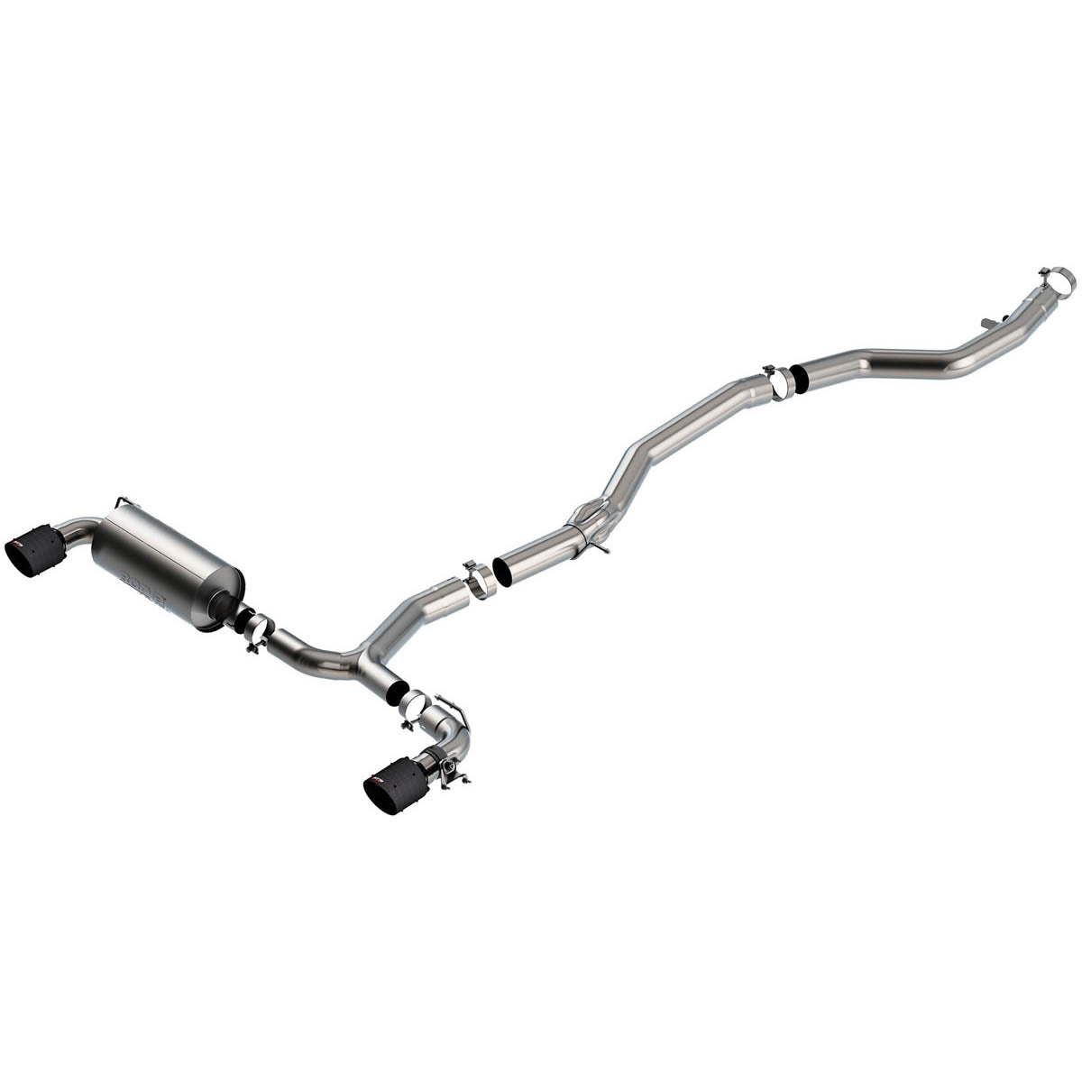 Borla ATAK Cat-Back Exhaust System w/ 4.5in Polished Tips, 2020-2025 GR Supra
