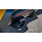 Borla ATAK Cat-Back Exhaust System w/ 4.5in Polished Tips, 2020-2025 GR Supra - Angle 2