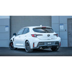 Borla ATAK Cat-Back Exhaust System w/ 4.5in Polished Tips, 2023-2025 GR Corolla - Angle 2