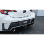 Borla ATAK Cat-Back Exhaust System w/ 4.5in Polished Tips, 2023-2025 GR Corolla - Angle 3