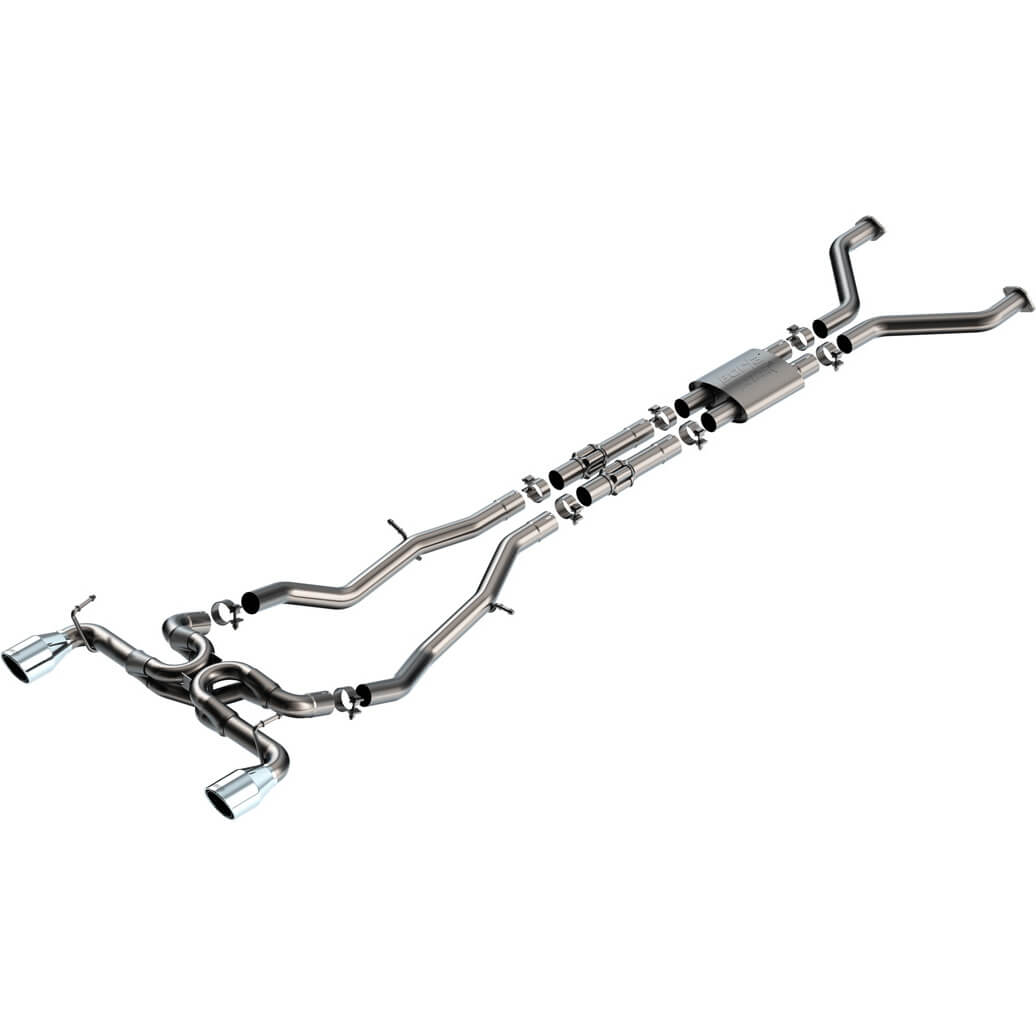 Borla ATAK Cat-Back Exhaust System w/ 4.5in SS Tips, 2023-2025 Nissan Z