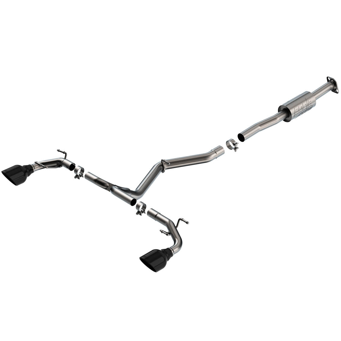 Borla ATAK Cat-Back Exhaust System w/ 5in Black Chrome Tips, 2022-2026 BRZ & GR86